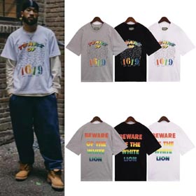 DENIM TEARS American star signature Fashion T-shirts-1626