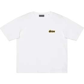 Drew Smiley American fashion brand short-sleeved summer high street pure cotton loose couple T-shirt(33 styles)-1832