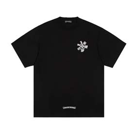 Chrome Hearts CH New loose cotton printed short-sleeved T-shirt(36 styles)-1868